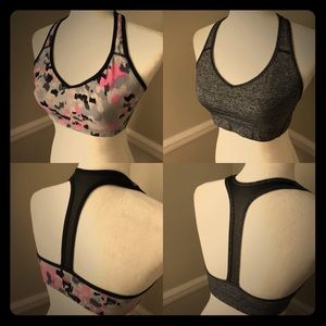 Two VXS Sport Bras Size M
